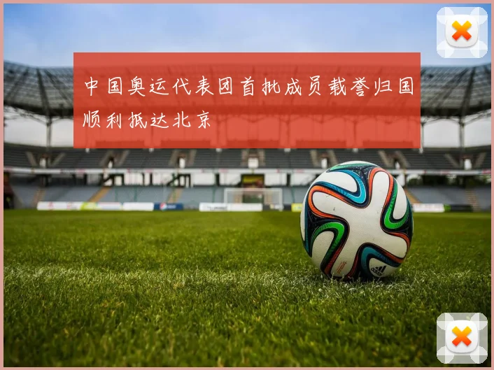 中国奥运代表团首批成员载誉归国顺利抵达北京